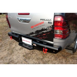 Задна силова броня Carryboy CB-109 за Toyota Hilux (2016→) 