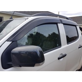 Ветробрани за вратите за Isuzu D-Max (2012-2019) Double Cab