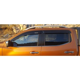 Ветробрани за прозорците за Nissan Navara (2016→) Double Cab